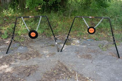 cam8in & 10in STEEL GONGS TARGET SET