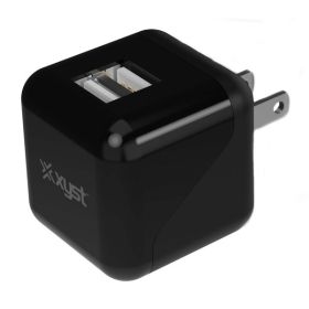2.4AMP DUAL USB CHRGR BLK