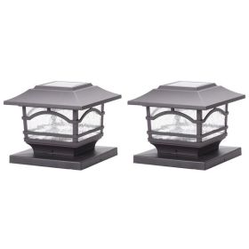 2 DECK LIGHT DRK BRNZ